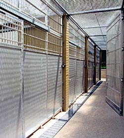 hoof stock aluminum caging